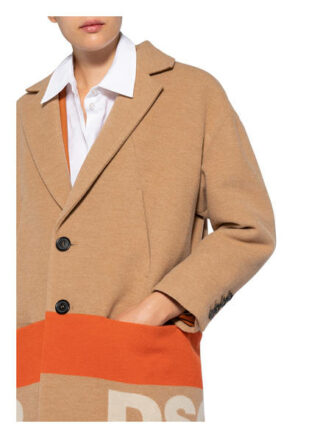 dsquared2 Wollmantel, Braun