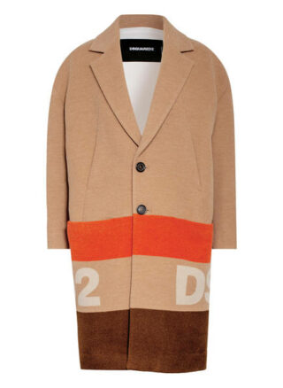 dsquared2 Wollmantel, Braun