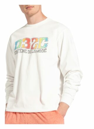 032c Système Longsleeve Herren, Weiß