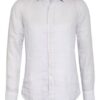 120%Lino Leinenhemd Slim Fit grau