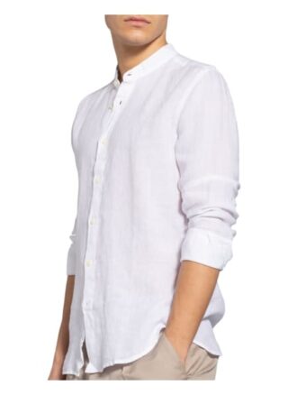 120%Lino Leinenhemd Slim Fit weiss