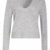 360cashmere Cashmere-Pullover Wendi grau