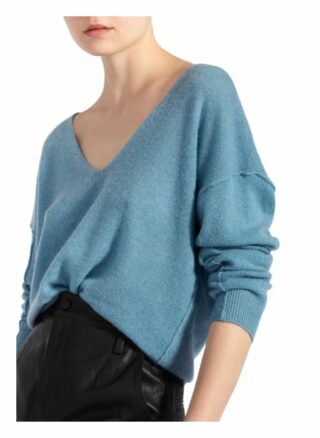 360cashmere Cashmere-Pullover blau