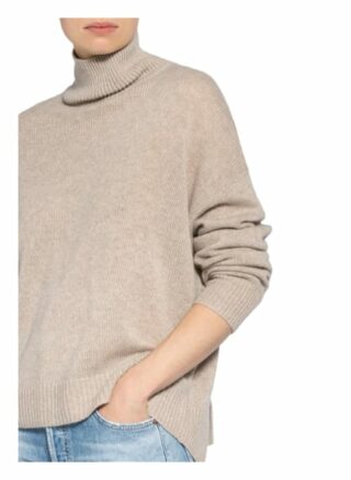 360cashmere Rollkragenpullover Aus Cashmere beige