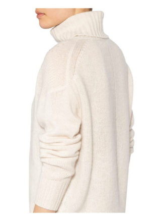 360cashmere Rollkragenpullover Maybel Aus Cashmere weiss