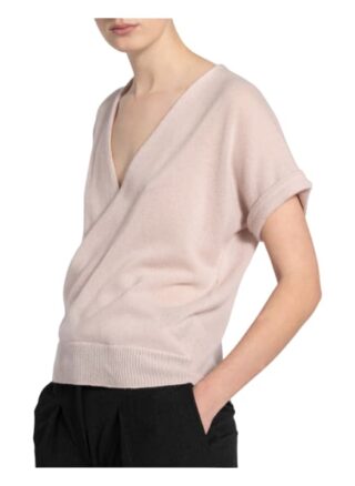 360cashmere Strickshirt Aus Cashmere In Wickeloptik rosa