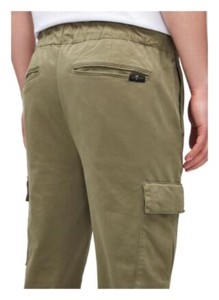 7 For All Mankind Cargo Jogger Cargohose Herren, Grün