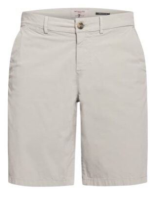7 For All Mankind Chino-Shorts Slimmy Regular Slim Fit grau