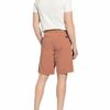 7 For All Mankind Chino-Shorts Slimmy Regular Slim Fit rot