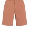 7 For All Mankind Chino-Shorts Slimmy Regular Slim Fit rot