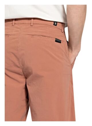 7 For All Mankind Chino-Shorts Slimmy Regular Slim Fit rot