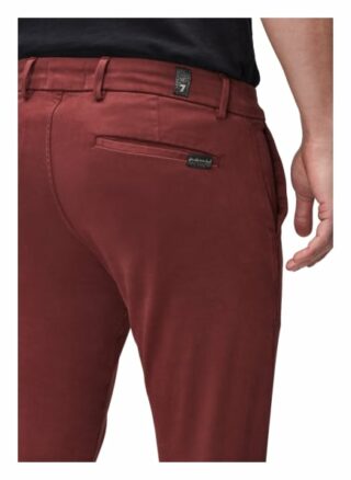 7 For All Mankind Slimmy Chino Herren, Rot