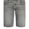 7 For All Mankind Jeans-Shorts Regular Fit grau