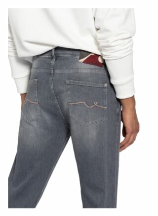 7 For All Mankind Jeans Slimmy Tapered Fit grau