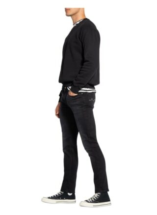 7 For All Mankind Slimmy Tapered Jeans Herren, Schwarz