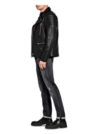 7 For All Mankind Slimmy Tapered Jeans Herren, Schwarz