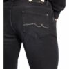 7 For All Mankind Jeans Slimmy Tapered Fit schwarz