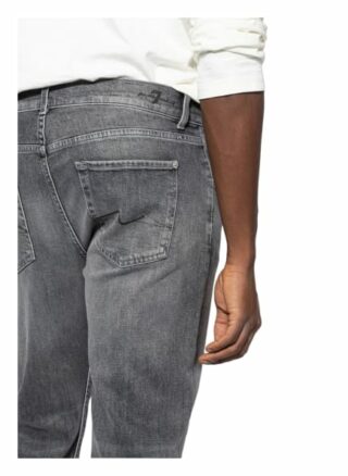 7 For All Mankind Jeans Slimmy Tapered Modern Slim Fit grau