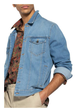 7 For All Mankind Jeansjacke Perfect Jacket blau