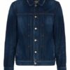 7 For All Mankind Trucker Jacket Jeansjacke Herren, Blau