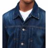 7 For All Mankind Trucker Jacket Jeansjacke Herren, Blau