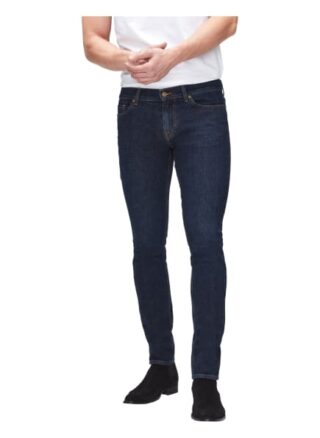 7 For All Mankind Ronnie Skinny Jeans Herren, Blau