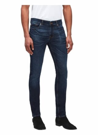 7 For All Mankind Ronnie Skinny Jeans Herren, Blau