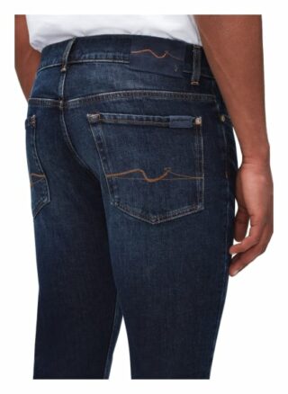 7 For All Mankind Ronnie Skinny Jeans Herren, Blau