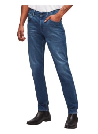 7 For All Mankind Slimmy Slim Fit Jeans Herren, Blau