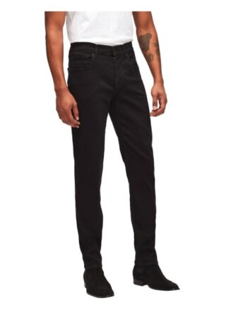 7 For All Mankind Slimmy Slim Fit Jeans Herren, Schwarz