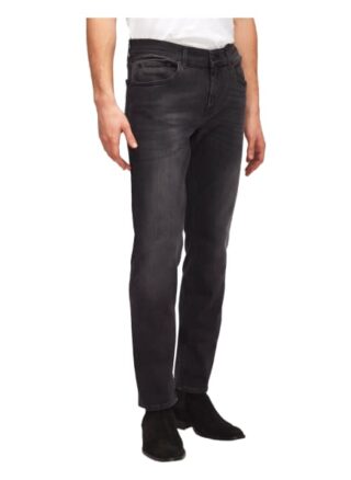 7 For All Mankind Slimmy Slim Fit Jeans Herren, Schwarz