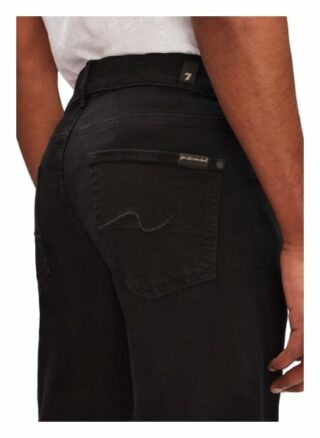 7 For All Mankind Slimmy Slim Fit Jeans Herren, Schwarz
