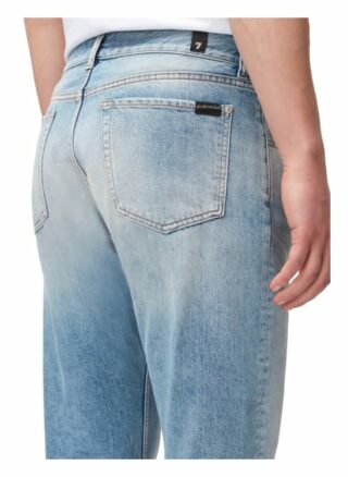 7 For All Mankind Cooper Straight Leg Jeans Herren, Blau