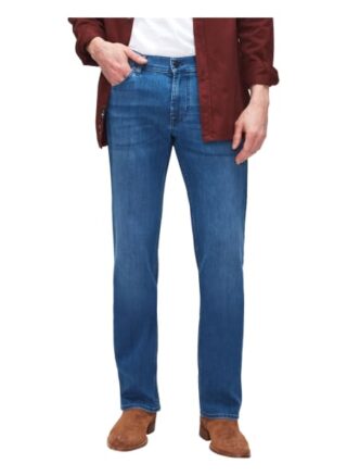 7 For All Mankind Standard Eco Straight Leg Jeans Herren, Blau