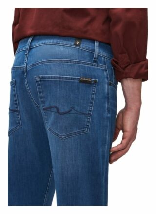 7 For All Mankind Standard Eco Straight Leg Jeans Herren, Blau
