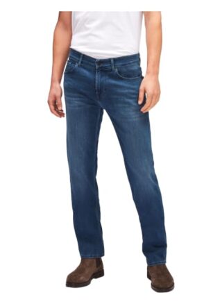 7 For All Mankind Slimmy Straight Leg Jeans Herren, Blau