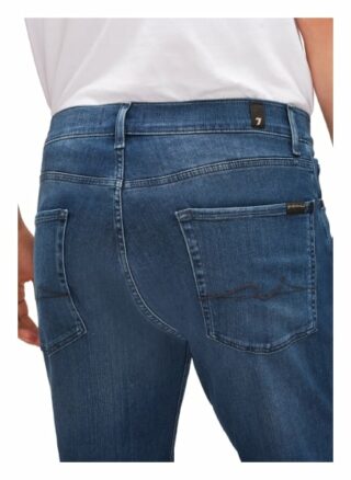 7 For All Mankind Slimmy Straight Leg Jeans Herren, Blau