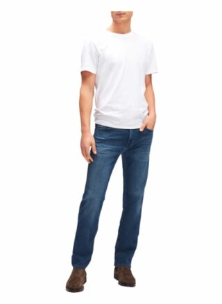 7 For All Mankind Straight Jeans Luxe Performance blau