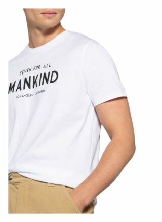7 For All Mankind T-Shirt Herren, Weiß