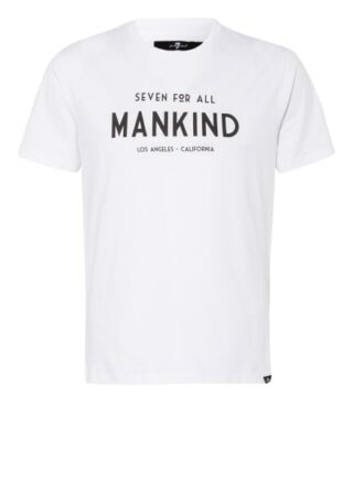 7 For All Mankind T-Shirt Herren, Weiß
