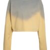 Acne Studios Cropped-Sweatshirt gelb