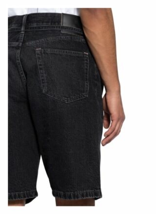 Acne Studios Jeans-Shorts Loose Fit schwarz