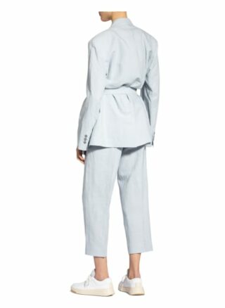 Acne Studios Longblazer Mit Leinen blau