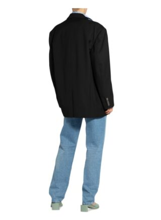 Acne Studios Longblazer schwarz