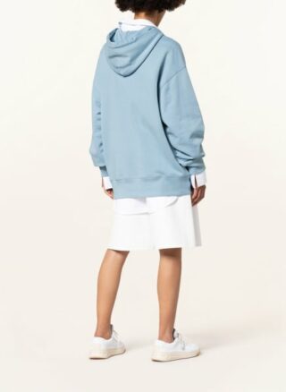 Acne Studios Oversized-Hoodie blau