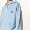 Acne Studios Oversized-Hoodie blau