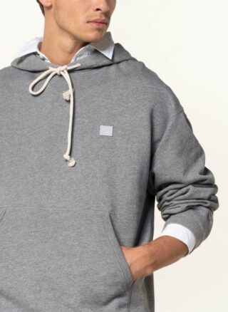 Acne Studios Oversized-Hoodie grau