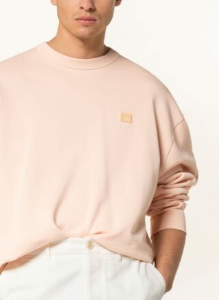Acne Studios Oversized-Sweatshirt rosa