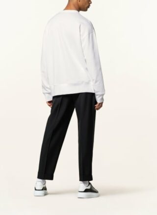 Acne Studios Oversized-Sweatshirt weiss