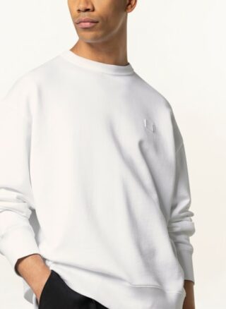 Acne Studios Oversized-Sweatshirt weiss